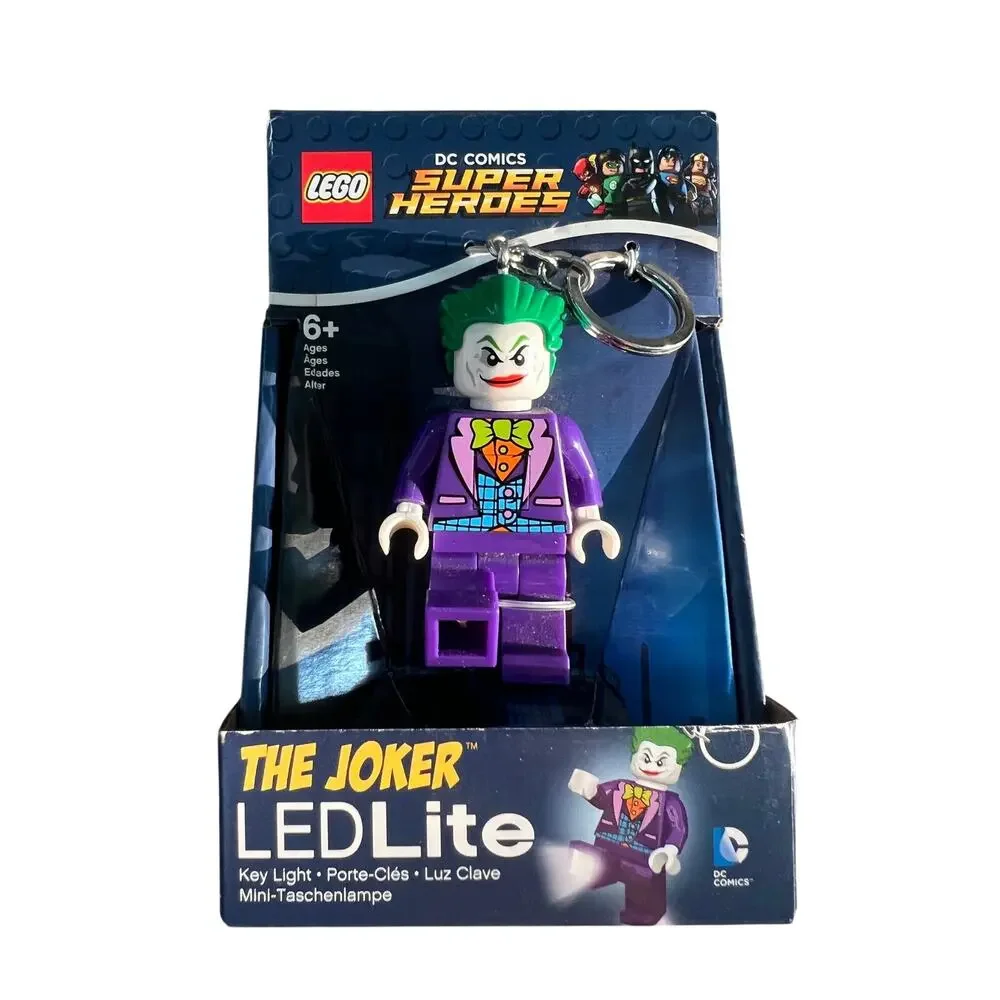 Lego DC Super Heroes The Joker Key Light LED Lite Batman New In Box Rare